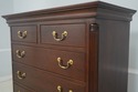 69297: STICKLEY Chippendale Cherry High Chest of D
