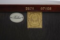 L74069: BAKER Mahogany Historic Charleston Inlaid 