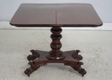 LF74061: Antique American Mahogany Empire Style Ga