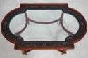 L74100: JOHN WIDDICOMB Neoclassical Glass Top Coff