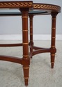 L74100: JOHN WIDDICOMB Neoclassical Glass Top Coff