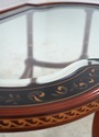 L74100: JOHN WIDDICOMB Neoclassical Glass Top Coff