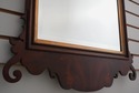41741: SOUTHAMPTON Chippendale Mahogany Beveled Gl