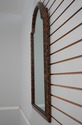 41760: LABARGE Faux Tortoise Finish Tombstone Mirr