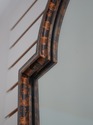 41760: LABARGE Faux Tortoise Finish Tombstone Mirr