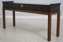 74155: DREXEL Chinoiserie Decorated 1 Drawer Conso