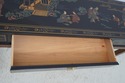 74155: DREXEL Chinoiserie Decorated 1 Drawer Conso