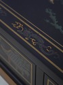 74155: DREXEL Chinoiserie Decorated 1 Drawer Conso