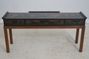 74155: DREXEL Chinoiserie Decorated 1 Drawer Conso