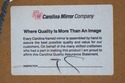 41759: CAROLINA MIRROR COMPANY Silver & Gold Finis