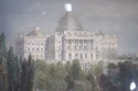 F51622: Vintage Engraving Of View Of The Capitol O
