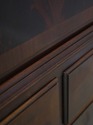 74057: CENTURY Large Mahogany Banded Chest on Ches