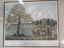F41724: Hunt Scene Engraving Of The Surrey Fox Hou