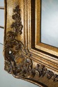 F41699: Gold Framed Print Of Boy w. Basket - Signe