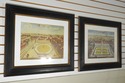 F51626: TROWBRIDGE Pair Of English Square Prints B