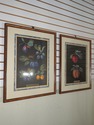 F51633: Pair Of Framed Fruit Prints By George Broo