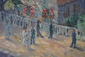 F41729: Impressionist Autumn Leaves Serigraph - Si