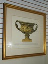 F54762: Neoclassical Framed Print Of Classical Urn