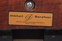 74138: Set of 5 MIKHAIL DARAFEEV Mahogany Bar Stoo