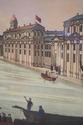 F54655: Vintage Engraving Of Philadelphia w. Boats