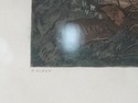 F54659: Engraving Of Horses & Carriage Scene