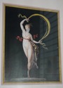 F54653: Pair Of Framed & Matted Dancing Ballerina 
