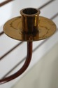 F74059: Pair MAITLAND SMITH Regency Iron & Brass C