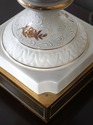 F74075: Pair SEVRES Style Gold Gilt Floral Motif P