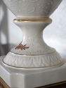 F74075: Pair SEVRES Style Gold Gilt Floral Motif P