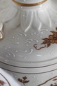 F74075: Pair SEVRES Style Gold Gilt Floral Motif P
