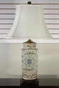 LF74064: Pair Stunning Chinese Porcelain Table Lam