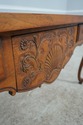 60961EC: DREXEL Country French Walnut 3 Drawer Sof