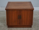 F60948EC: LANE Mid Century Modern Walnut 2 Door En