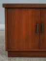 F60948EC: LANE Mid Century Modern Walnut 2 Door En