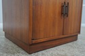 F60948EC: LANE Mid Century Modern Walnut 2 Door En