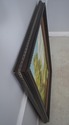 F60890EC: Artist Signed Framed Oil Painting On Can