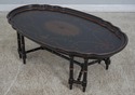 60958EC: Neoclassical Paint Decorated Coffee Table