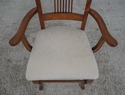 F60884: Maple Wheat Back Occasional Armchair