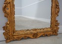 61052EC: Ornate Wood Carved Frame Gold Rococo Mirr