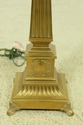 LF52678EC: Classical Brass Finish Column Table Lam