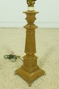 LF52678EC: Classical Brass Finish Column Table Lam
