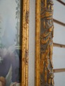F69483: Ornate Gilt Frame Oil on Board Angel Paint