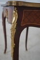L69487: Louis XV Style Parquetry Inlaid Mahogany S