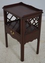 69498: Pair Of HENKEL HARRIS Mahogany 1 Drawer Nig