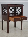 69498: Pair Of HENKEL HARRIS Mahogany 1 Drawer Nig