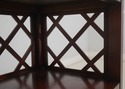 69498: Pair Of HENKEL HARRIS Mahogany 1 Drawer Nig