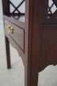 69498: Pair Of HENKEL HARRIS Mahogany 1 Drawer Nig