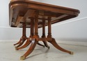 L69473: FRANCISCO MALON GIEMME Burl Walnut Dining 
