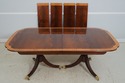 L69440: KARGES Banded Mahogany Duncan Phyfe Dining