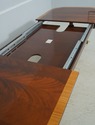 L69440: KARGES Banded Mahogany Duncan Phyfe Dining